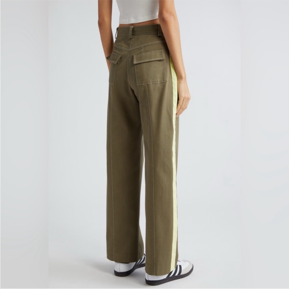 TWP Stylish Olive Women's Straight-Leg Pants